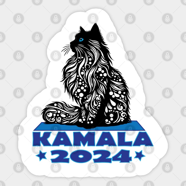 Kamala 2024 Sticker by DickinsonDesign
